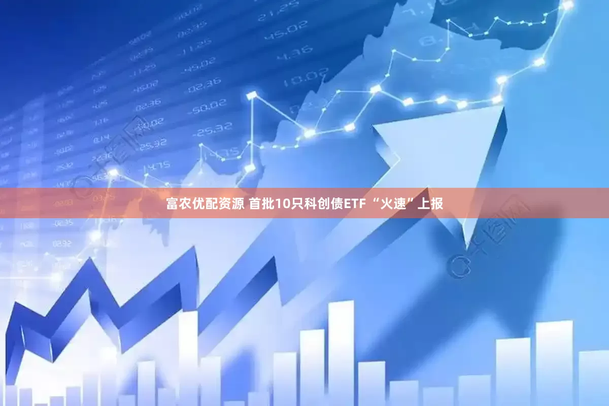 富农优配资源 首批10只科创债ETF “火速”上报