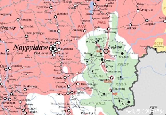 牛盈宝 缅甸政府军与克伦尼联军鏖战半年多，夺了北边的莫拜丢了南边帕桑